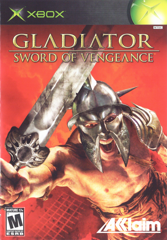 Gladiator Sword of Vengeance box art for Xbox
